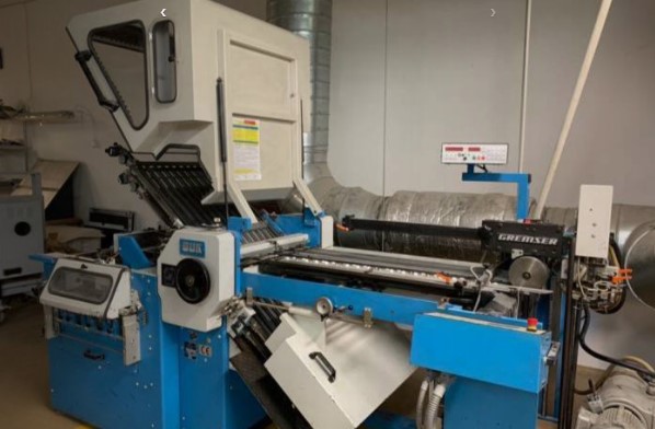 Used printing machinery